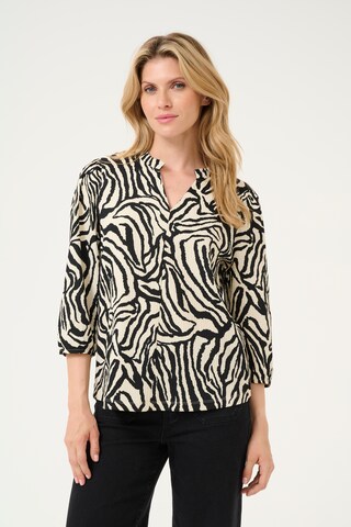 Kaffe Blouse 'KA Katrine' in Beige: front