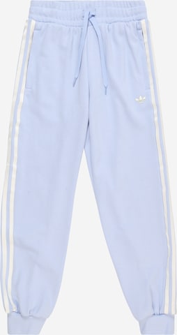 ADIDAS ORIGINALS Tapered Pants 'Graphic Print' in Blue: front