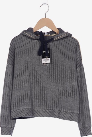 PATRIZIA PEPE Kapuzenpullover XS in Grau: Vorderseite