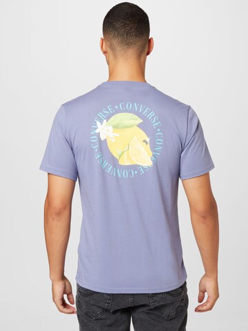 CONVERSE T-Shirt 'Fresh Lemon' in Lila