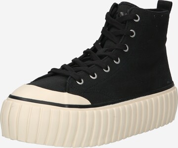 DIESEL Sneakers hoog 'HANAMI' in Zwart: voorkant