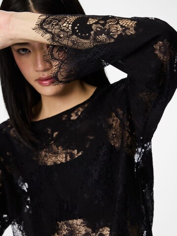 Camicia da donna 'PCRINNE' di PIECES in nero