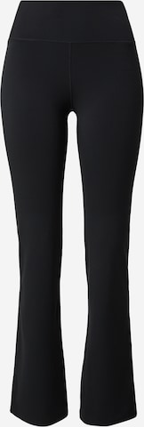évasé Pantalon de sport 'Float' Girlfriend Collective en noir : devant
