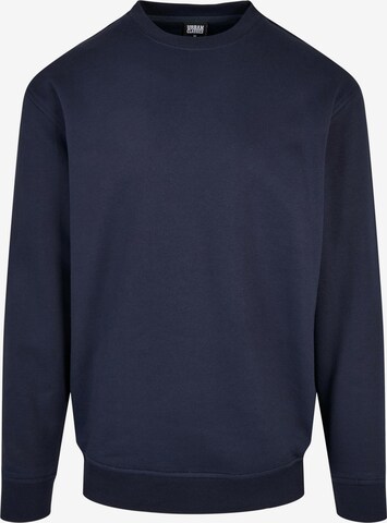 Urban Classics Sweatshirt in Blue: front