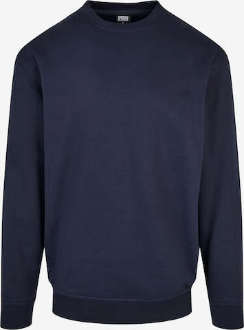 Urban Classics Sweatshirt in Blauw: voorkant