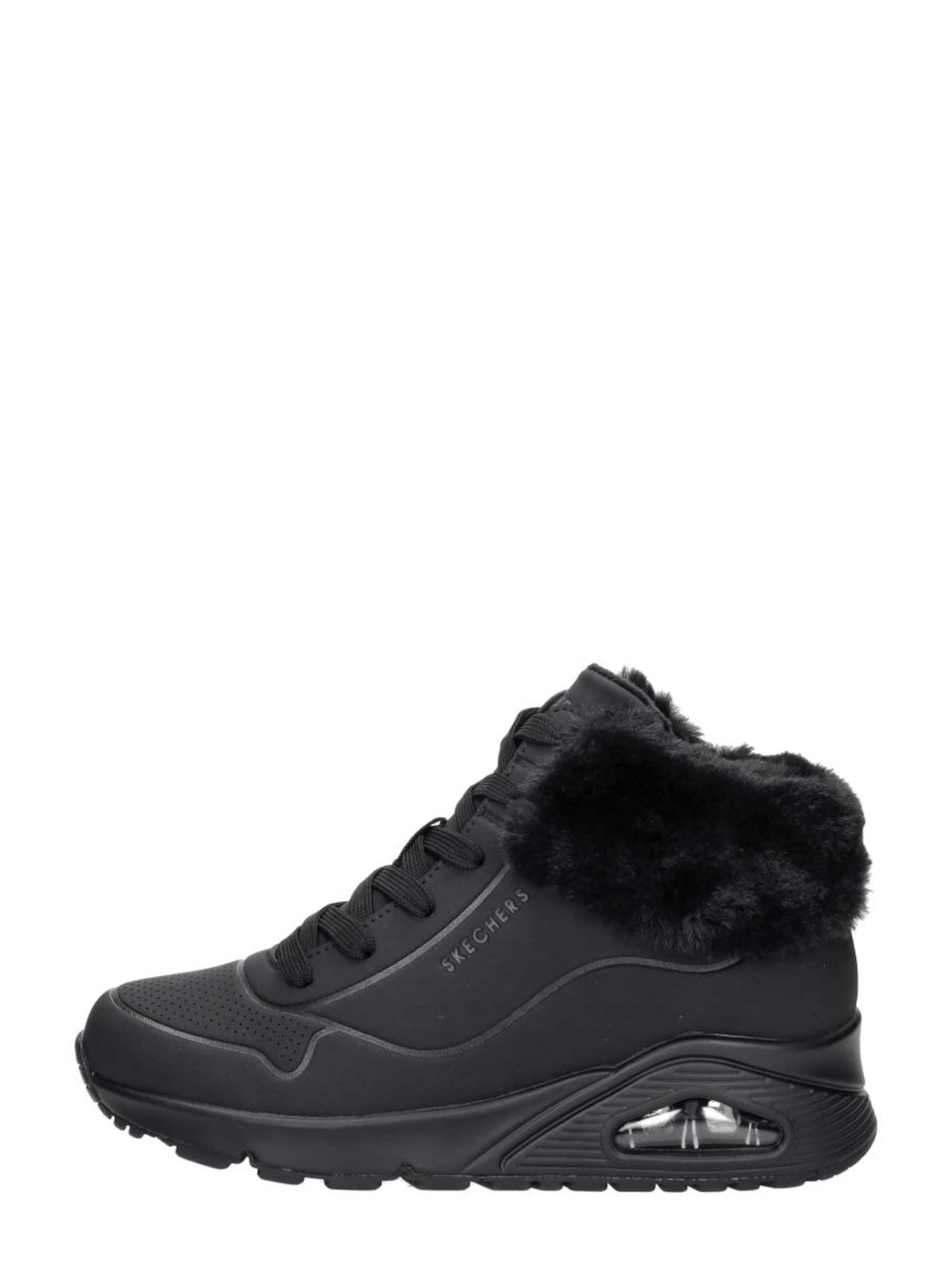 Baskets 'Uno' SKECHERS en noir : devant