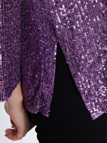 Ana Alcazar Shirt 'Salora' in Purple