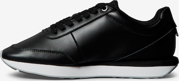 melns Calvin Klein Jeans Zemie brīvā laika apavi: no priekšpuses