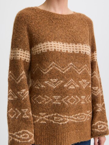 Pullover 'Mimi' di PULZ Jeans in marrone