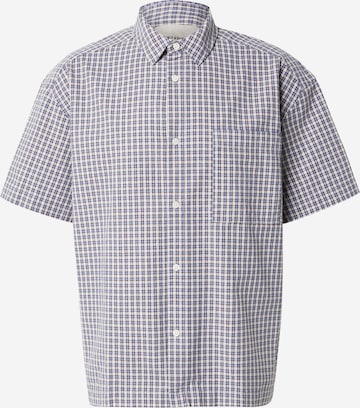 Only & Sons Button Up Shirt 'ONSDAVES' in Blue: front