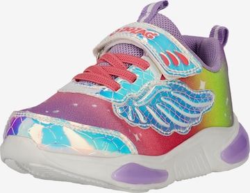 ZigZag Sneaker 'Hori' in Lila: Vorderseite