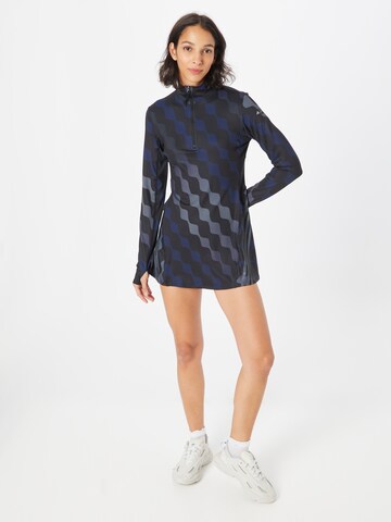 ADIDAS PERFORMANCE - Vestido deportivo 'Marimekko Run 3-Stripes' en negro