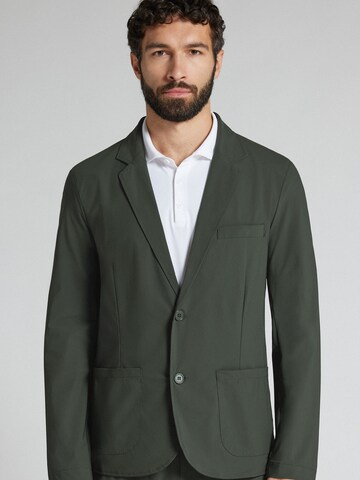 IUMAN Intimissimi Uomo Regular fit Suit Jacket in Green: front