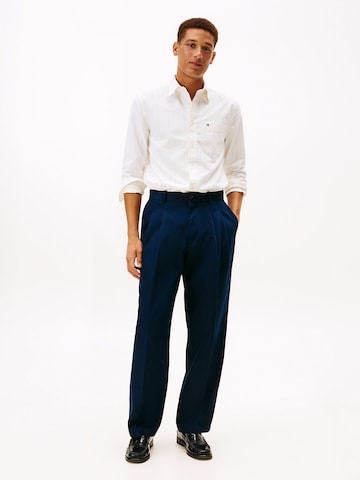 TOMMY HILFIGER Regular fit Overhemd 'HERITAGE' in Wit