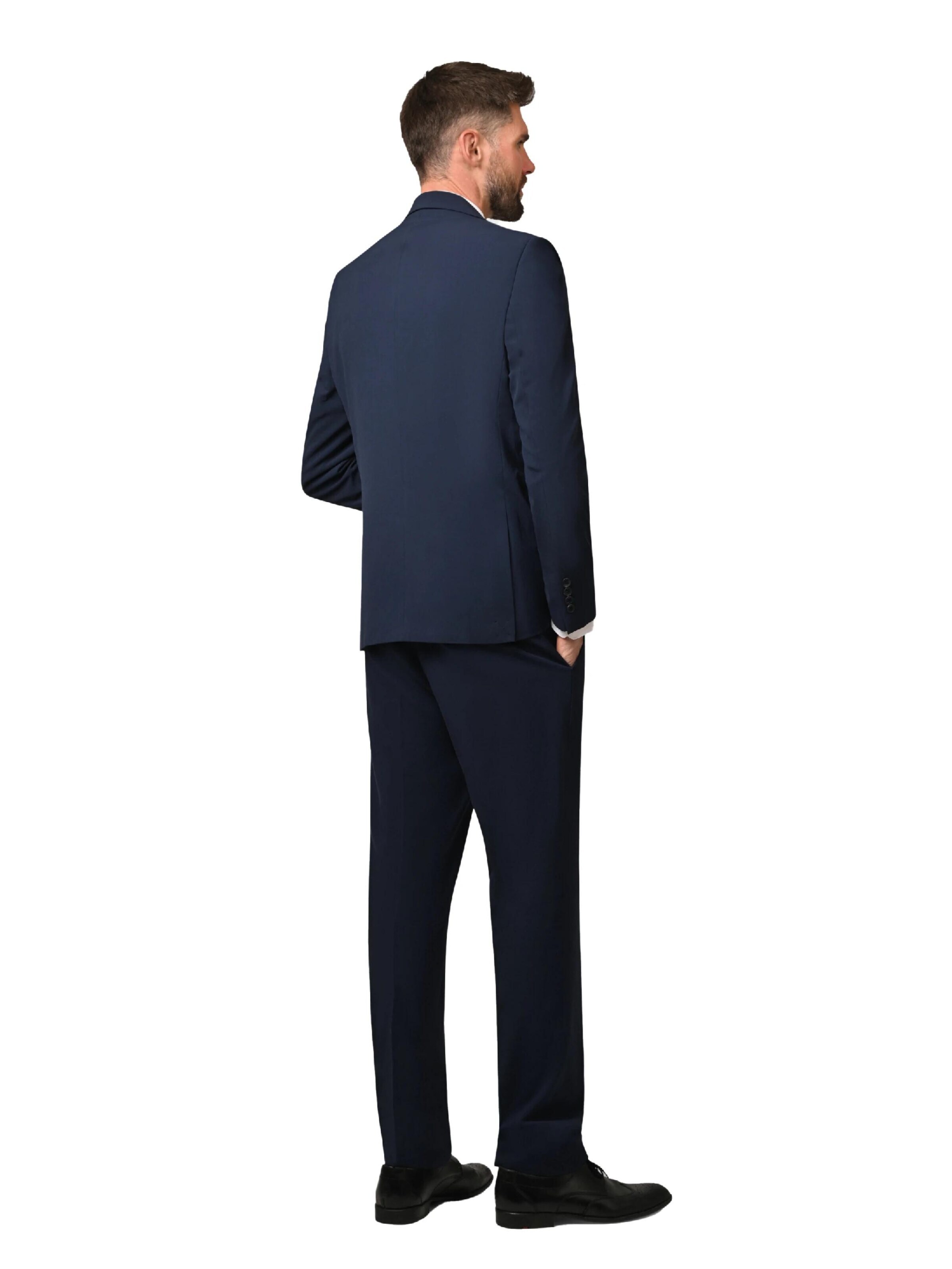 Hirschthal Slim fit Suit in Blue