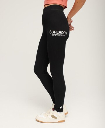 Superdry Skinny Workout Pants in Black