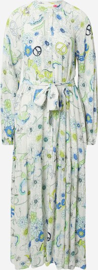 Rochie tip bluză 'Elula' LIEBLINGSSTÜCK pe ecru / azur / galben lămâie / verde mentă / verde deschis, Vizualizare produs