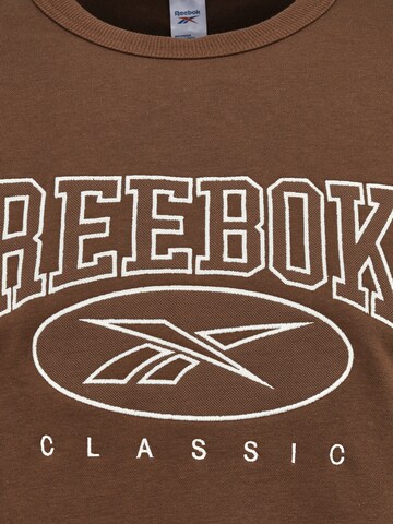 brūns Reebok Sportiska tipa džemperis