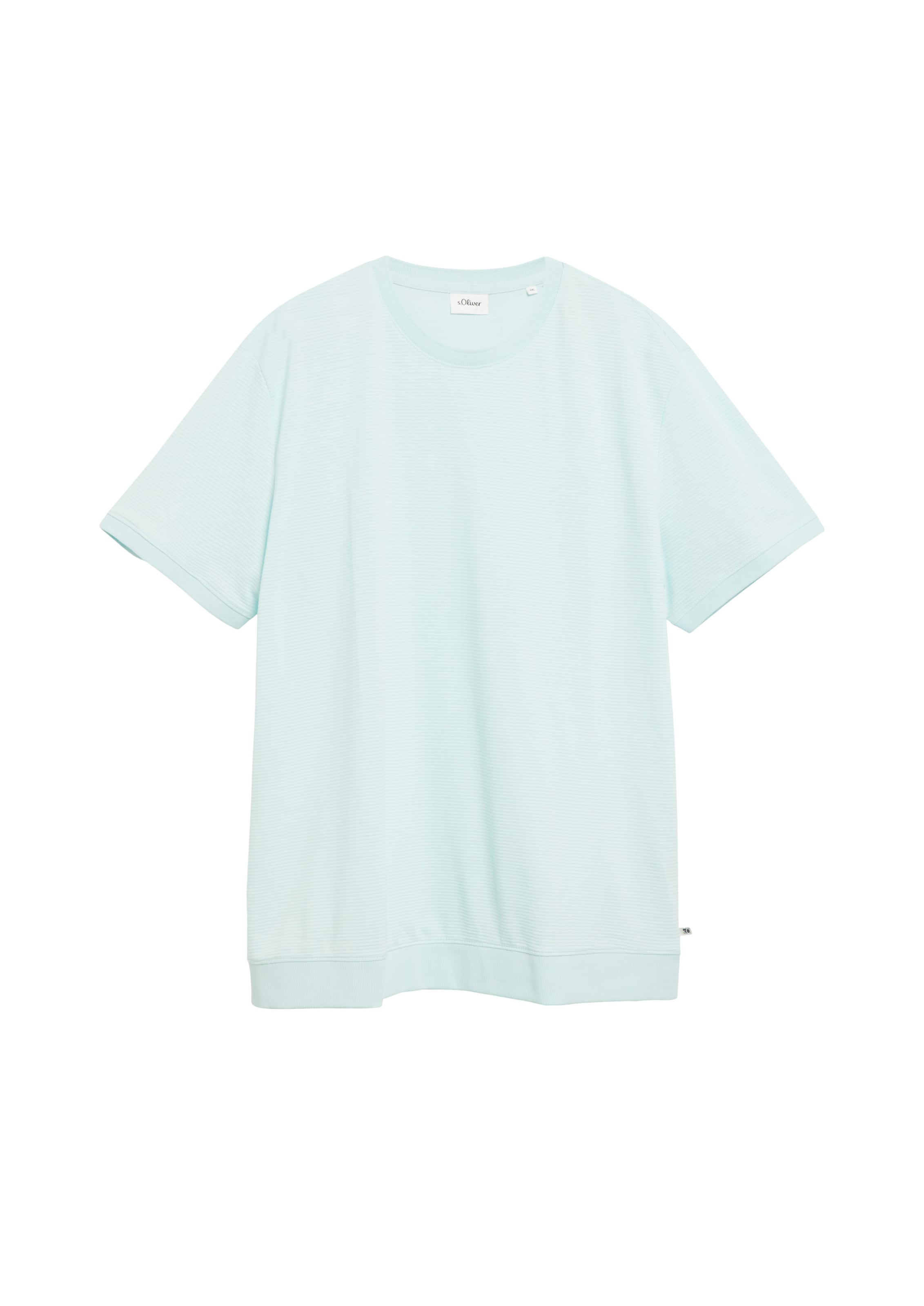 s.Oliver Men Big Sizes T-Shirt in Blau: Vorderseite