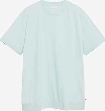 s.Oliver Men Big Sizes T-Shirt in Blau: Vorderseite
