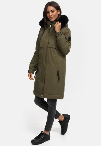 Cappotto invernale ' Kaltwetterretter 14' di NAVAHOO in verde