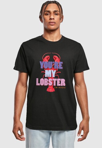 ABSOLUTE CULT Shirt 'Friends - My Lobster' in Black: front