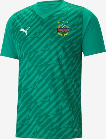 PUMA Performance Shirt in Green: front