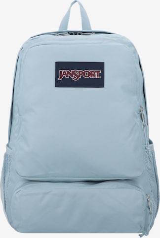 JANSPORT Backpack 'Doubleton' in Blue: front