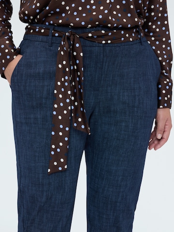 Regular Pantalon Fiorella Rubino en bleu
