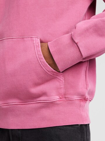 Carhartt WIP Sweatshirt 'Nelson' in Roze