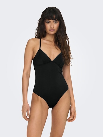 ONLY Triangle Swimsuit in Black