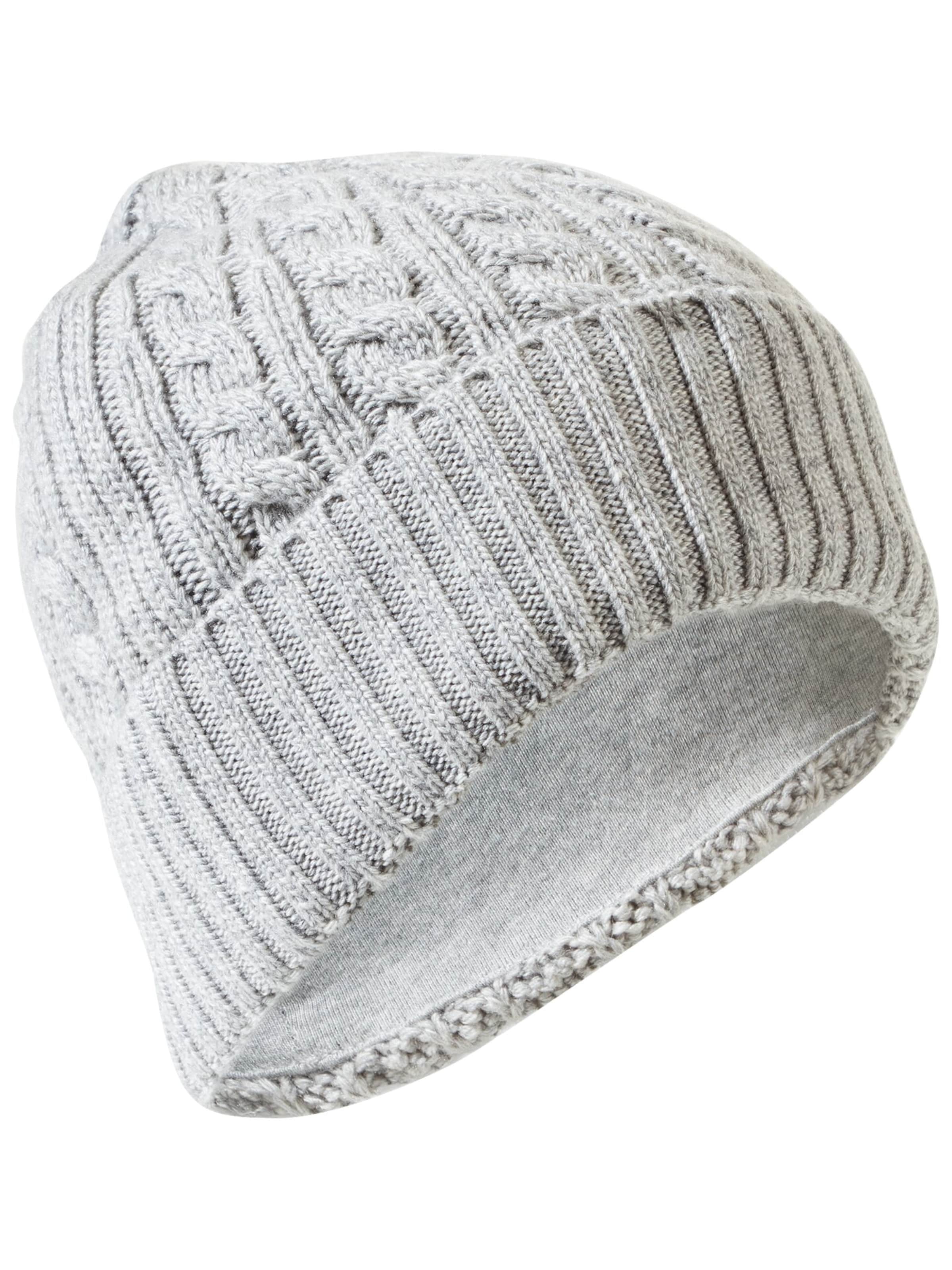 CAMEL ACTIVE Beanie in Grau: Vorderseite