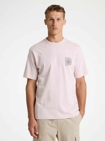 T-Shirt ' Nino ' CHASIN' en violet : devant