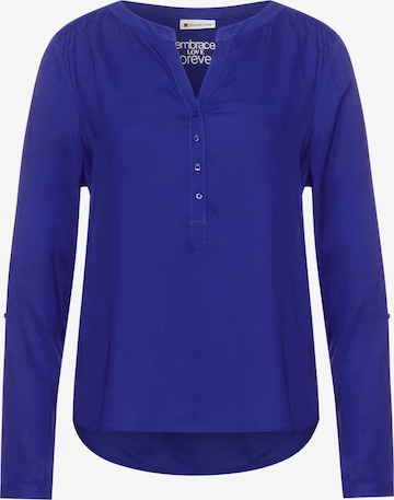 STREET ONE - Blusa en azul: frente