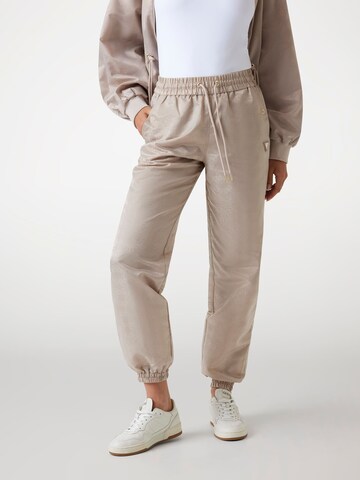 GUESS Tapered Pants in Beige: front