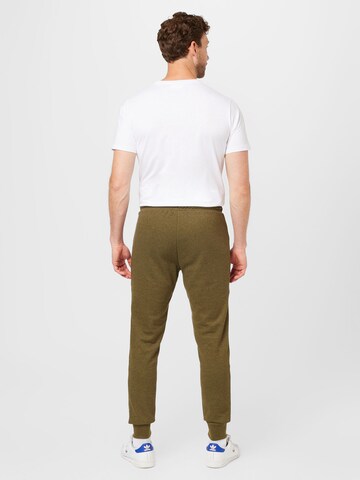 žalia JACK & JONES Siaurėjantis Kelnės 'Will'