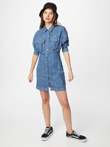 LEVI'S ® Shirt Dress 'Braelyn Utility Dress' in Blue