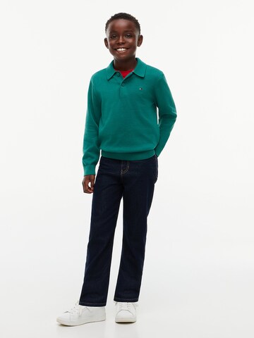 Pull-over 'Essential' TOMMY HILFIGER en vert