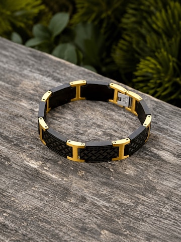 Braccialetto 'BALKSEE' di Holzwerk in nero