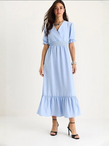 Bianco Lucci Jurk in Blauw