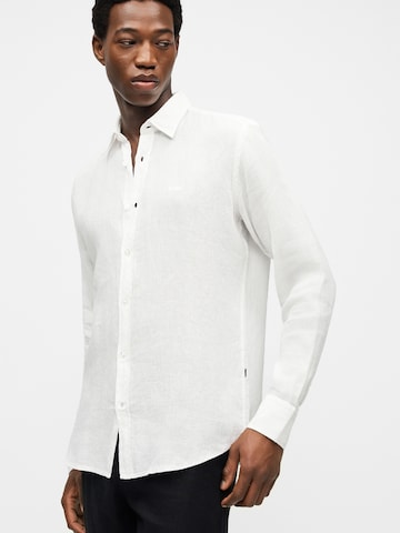 Regular fit Cămașă 'Relegant_6' de la BOSS pe alb