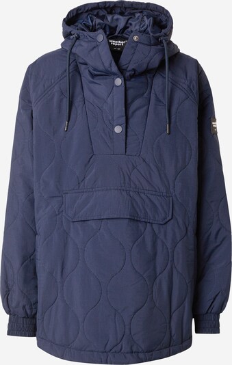 Weather Report Outdoorjas 'Catinka' in de kleur Navy, Productweergave