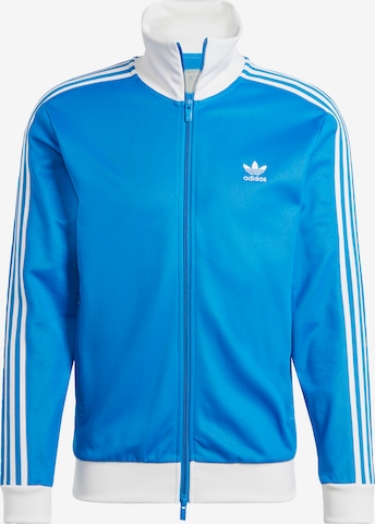 ADIDAS ORIGINALS Sweatvest 'Adicolor Classics Beckenbauer' in Blauw: voorkant