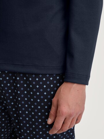 CALIDA Pyjama lang 'Relax Streamline'‌‌‌‌‌‌‌‌‌ in Blau