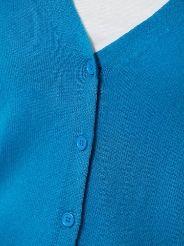 Goldner Knit Cardigan in Blue