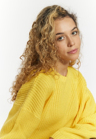 MYMO Пуловер 'Biany' в жълто
