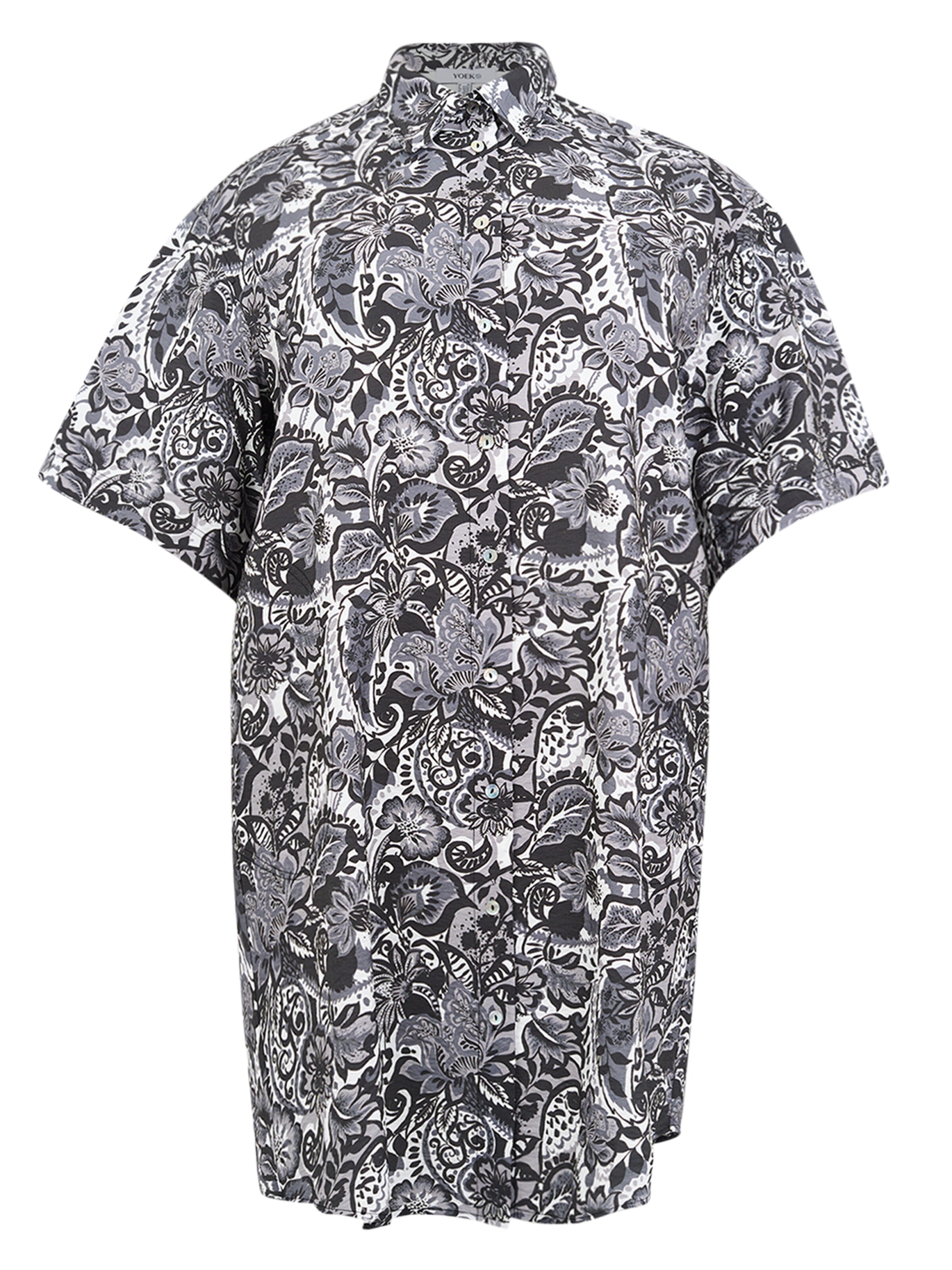 YOEK Dress in Grey: front