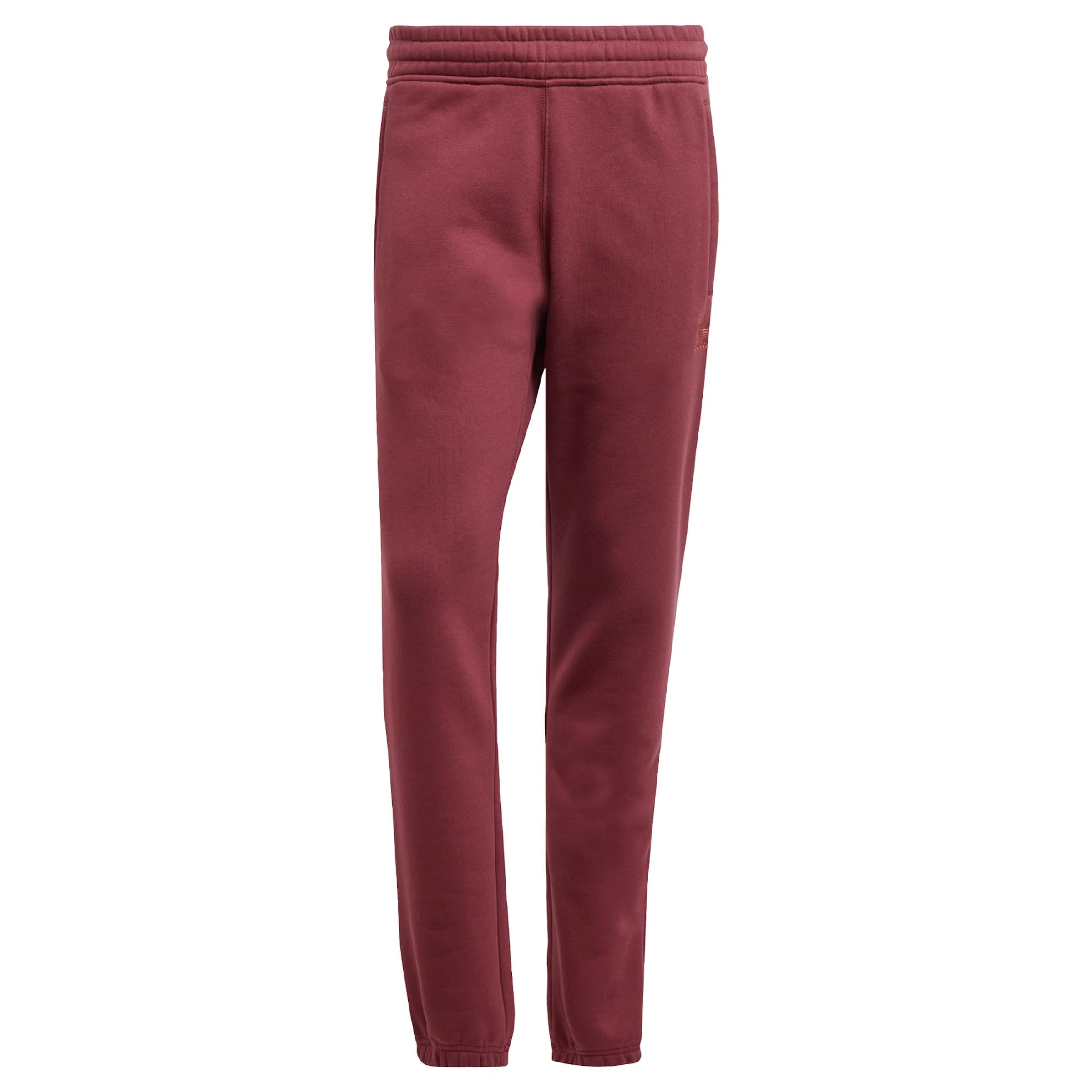 ADIDAS ORIGINALSHlače 'Trefoil Essentials' - crvena boja: prednji dio