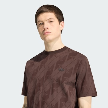 T-Shirt ADIDAS ORIGINALS en marron
