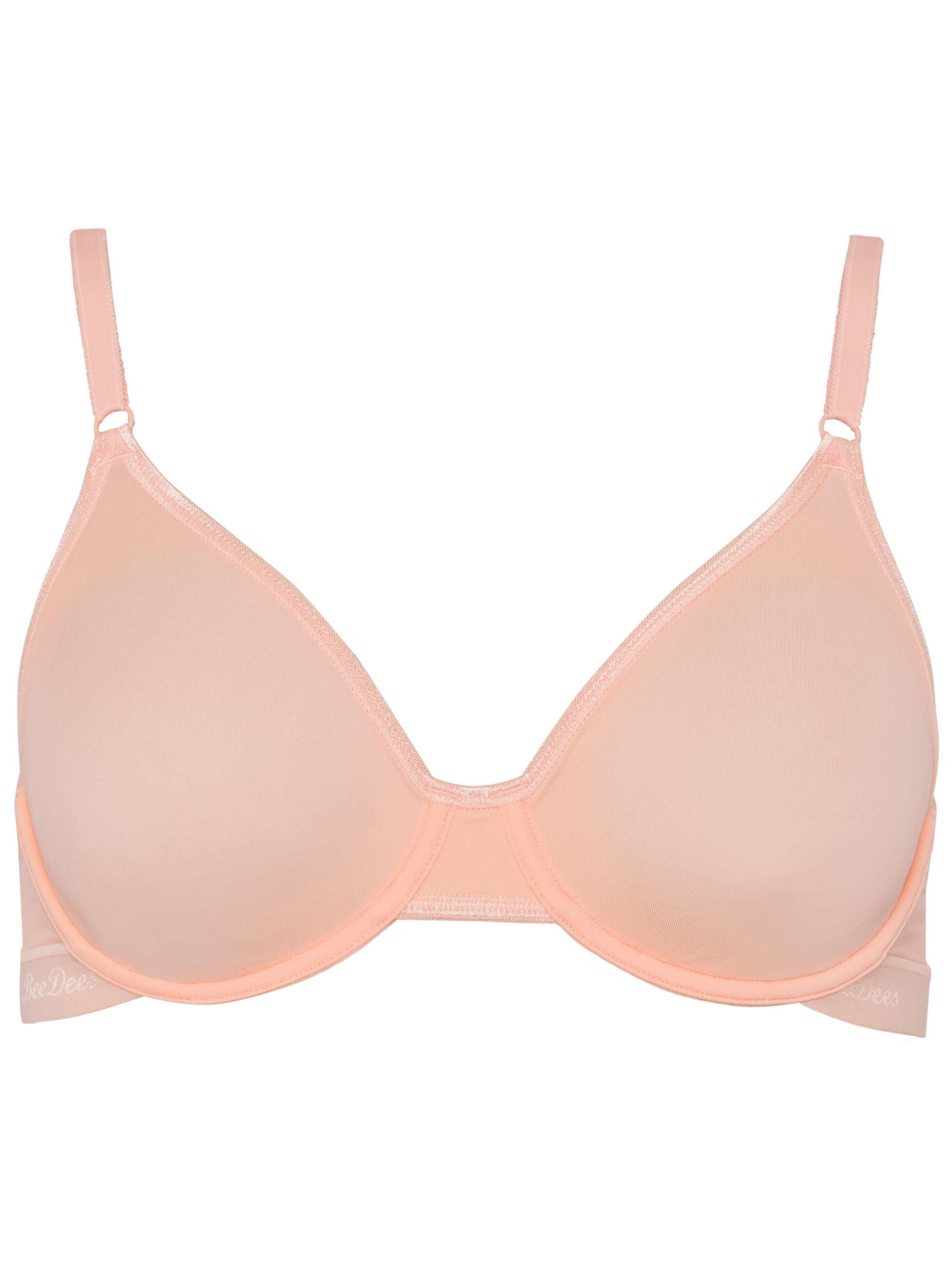 BeeDees Bra 'Bügel-BH Microfun W' in Orange: front